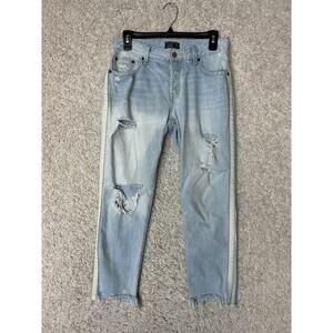 Abercrombie & Fitch Jeans Womens 26 Blue Denim Ames Low Rise Slim Boyfriend